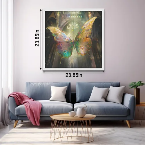 Vista 5 de Rompecabezas de mariposa vintage para adultos de 1000 piezas, rompecabezas retro de mariposas con hermosas alas, rompecabezas difíciles