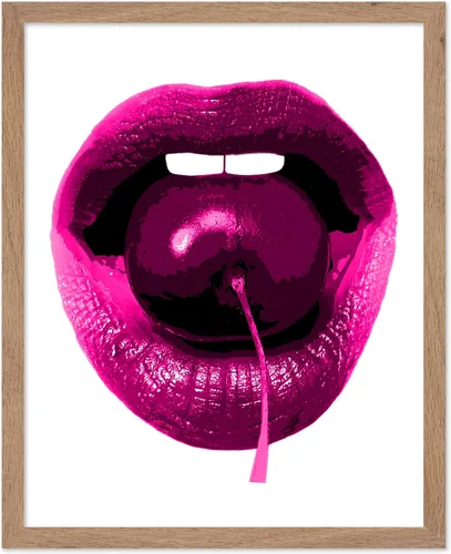 Vista 65 de Poster Master Impresión de labios dorados, póster de mordida de labio, arte moderno y minimalista, regalo bohemio para hombres y mujeres, diseño