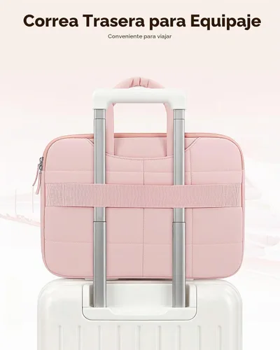 Vista 7 de FINPAC Funda para portátil MacBook Neo 13 pulgadas MacBook Air 13.6" Rosa