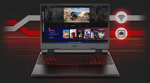 Vista 7 de Acer Nitro 5 AN517-42 Laptop para juegos AMD Ryzen 7 6800H GeForce RTX 3070 17.3 pulgadas FHD (1920 x 1080) Pantalla 16:9 144Hz 16GB DDR5
