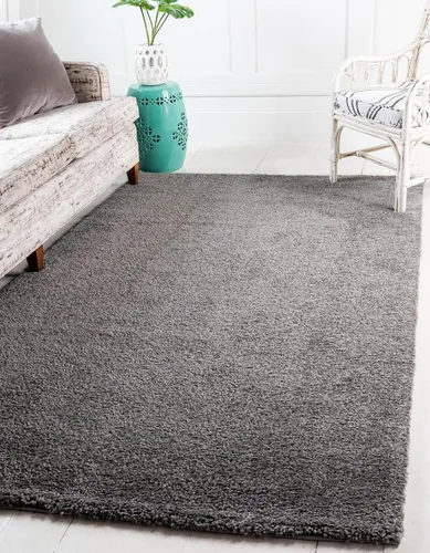 Vista 62 de Unique Loom Colección Solo - Alfombra Calabasas (7' 10" x 10' Rectangular, Azul Claro)