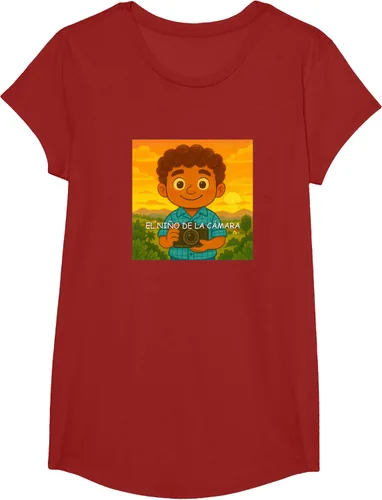 Vista 88 de Camiseta El Niño de la Cámara – Diseño Oficial del Cuento Ilustrado