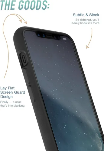 Vista 3 de Smartish - Powered by Plants - iPhone 11 Pro Max Slim Case - Gripmunk [Lightweight + Protective] Thin Cover - Fits iPhone 11 Pro Max