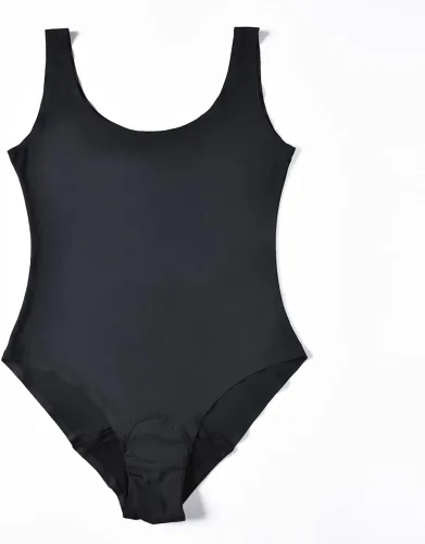 Vista 4 de Period Swimwear One Piece Menstrual Leak Proof Period Swimsuit Bathing Suit for Teen Girls Women