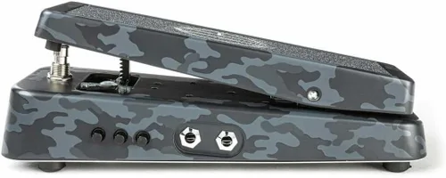 Vista 4 de Dunlop DB01B Dime Crybaby From Hell Wah Pedal con 2 cables de conexión y sintonizador Snark (db01b-snark)