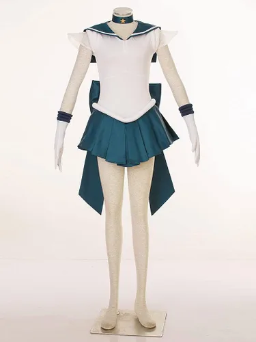 Vista 2 de Hot Sailor Gilrs Mars Super S Cosplay Disfraz SexyDress Conjunto Princesa Haruka