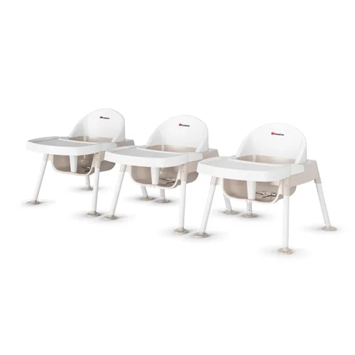 Vista 11 de Foundations Secure Sitter - Silla de alimentación de 7 pulgadas, pies estables "sin punta", arnés ajustable de 3 puntos, bandeja extraíble, fácil