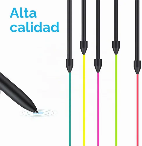 Vista 3 de Paquete de 5 puntas de bolígrafo Tab S8 S para Samsung Galaxy Tab S8 Puntas de lápiz óptico con pinzas, Galaxy Tab S8 Puntas de bolígrafo Piezas