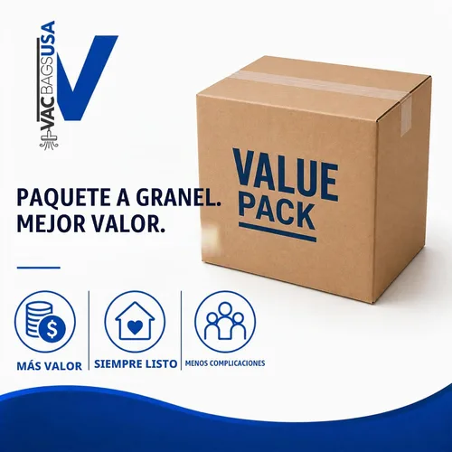 Vista 4 de VacBagsUSA - 10 bolsas de vacío de microfiltración para Electrolux estilo C