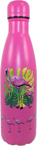 Vista 16 de NatureVac - Black Bear de Deluxebase. Botella de agua de acero inoxidable con aislamiento térmico de 17 onzas. Frasco de vacío reutilizable y a