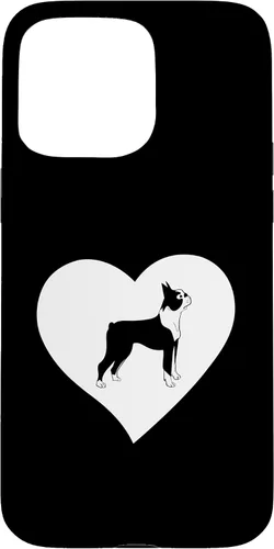 Vista 31 de Boston Terrier Heart Funny Boston Bull Terrier Pet Dog Lover Case for iPhone 17