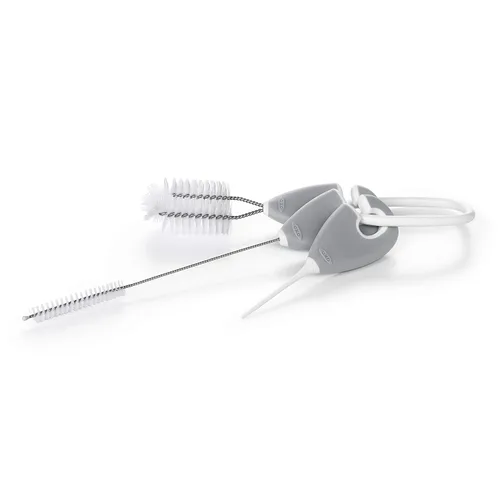 Vista 10 de OXO Tot - Juego de limpieza para botellas y tazas, color gris