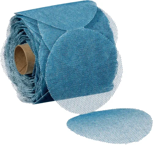 Vista 16 de 3M Hookit Blue Net - Disco abrasivo de red 36450, 120+, 3 pulgadas, 50 discos, corte rápido, disco abrasivo de red de larga duración para reparación