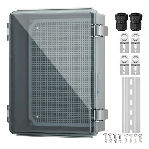 Vista 11 de Joinfworld 6x6x4 Outdoor Electrical Box Weatherproof Junction Box