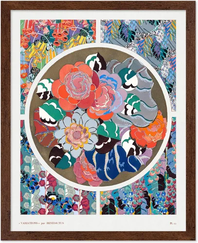 Vista 40 de Poster Master Póster clásico, impresión expresionista vintage, regalo para artistas, amigos, animales en un recinto, horquilla, abstracto, cubismo