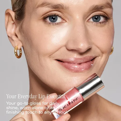 Vista 4 de SKINN Aceite labial Luminous Blush – Apoya la producción de colágeno, suaviza las líneas y calma los labios secos agrietados – Aceites hidratantes