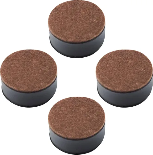 Vista 10 de Elevador de muebles autoadhesivo de 0.65 pulgadas, almohadillas suaves para patas de muebles, mesa de cama redonda, elevador de cama, añade 0.65