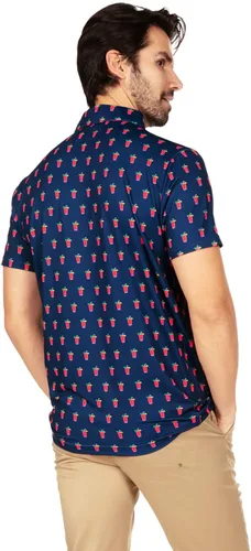 Vista 3 de Tipsy Elves Polo de golf - Polo deportivo de rendimiento para hombre