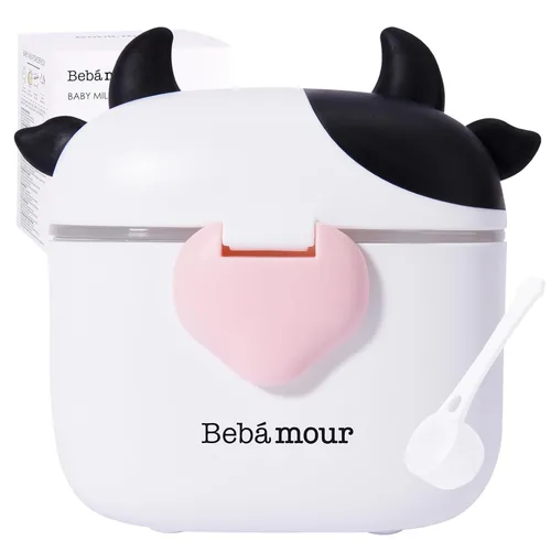 Vista 7 de Bebamour Dosificador de Fórmula para Bebés Para Llevar, Contenedor de Fórmula para Viajar, Porta Fórmula para Viajes, Contenedor para Almacenar
