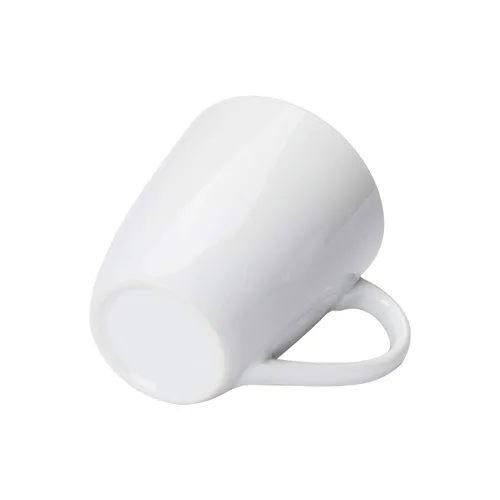 Vista 3 de Amazon Basics Porcelana, juego de tazas de café de 12 onzas, 12 unidades, color blanco