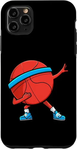 Vista 11 de iPhone 14 dabbing pelota de baloncesto divertido niños hombres mujeres deportes jugador caso