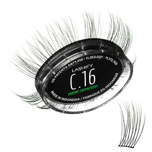 Vista 12 de Lashify Curl - Extensiones de pestañas Gossamer DIY de 0.394 pulgadas, color negro, pestañas postizas fáciles para un aspecto natural