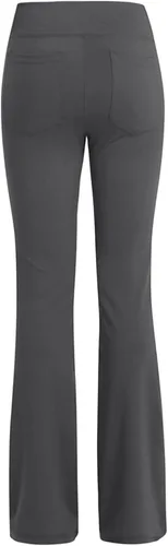Vista 3 de HJYUZP Joggers for Women Women's Solid Color Micro Lah Wide Leg Pants High Waist Casual Girls Yoga Sweatpants for Women