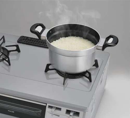 Vista 3 de Rinnai olla de arroz dedicada olla estufa de gas para cocinar olla de arroz 3 Go cook RTR-300D1