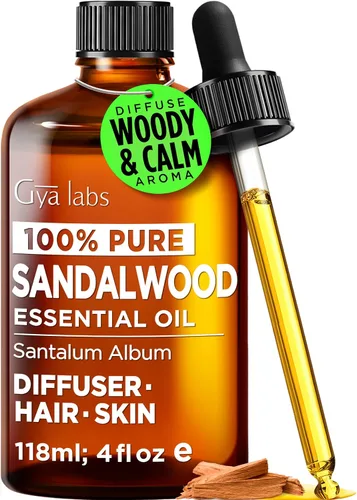 Vista 77 de Gya Labs Aceite Esencial de Madera de Agar - 0.34 Fl Oz - para Cabello, Piel, Difusor, Aromaterapia y Fabricación de Velas DIY