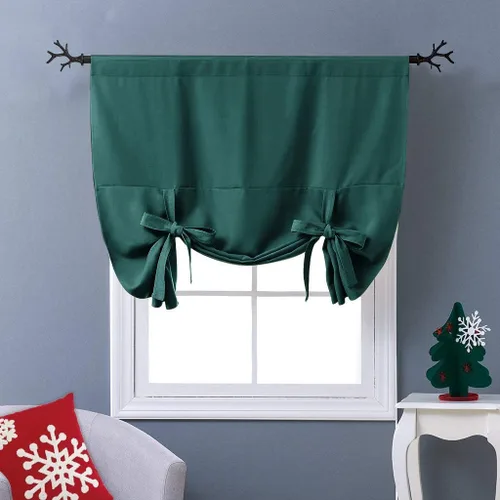 Vista 22 de NICETOWN Cortina Opaca con Aislamiento Térmico – Persiana Enrollable para Ventana de Bebé para Dormitorio/Acción de Gracias