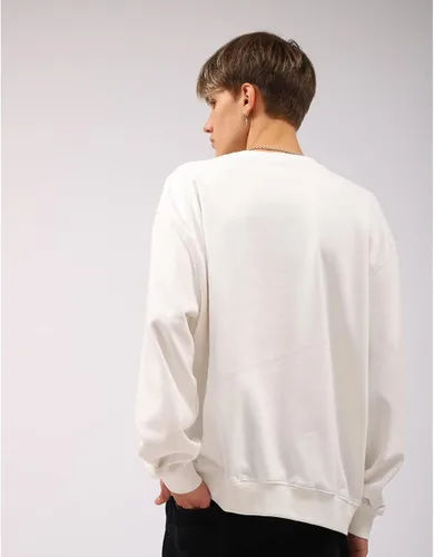 Vista 4 de Arnodefrance Sudadera con texto en inglés I like you you're care Hip Hop con estampado de letras y cuello redondo para hombres y mujeres
