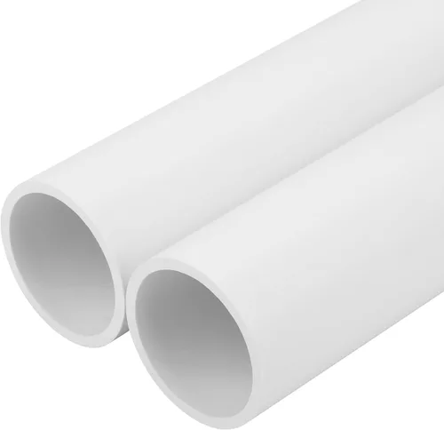 Vista 28 de 4 tubos de PVC de 1-1/2 pulgadas de largo, tubo rígido de PVC Sch40 de 17 pulgadas de largo, tubos redondos de tubería para instalación de cableado
