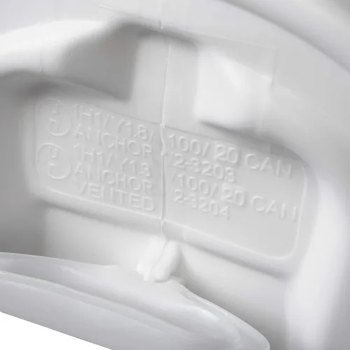 Vista 8 de Hudson Exchange Winpak - Contenedor seguro para alimentos con tapa (5 galones, HDPE), color blanco (paquete de 1)