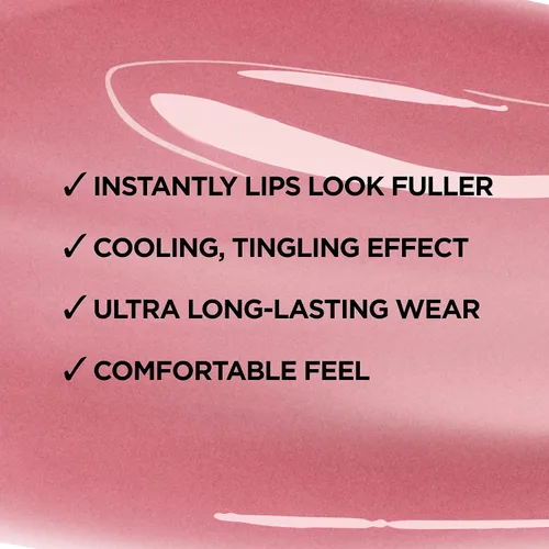 Vista 9 de L'Oréal Paris Infallible Pro Gloss Plump - Brillo labial con ácido hialurónico, brillo voluminizador de larga duración, los labios se ven Blossom