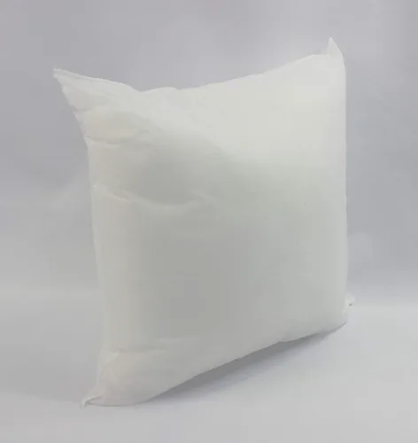 Vista 4 de Mybecca Paquete de 4 Almohadas, Poliéster & Mezcla de poliéster, Blanco, 12" x 12