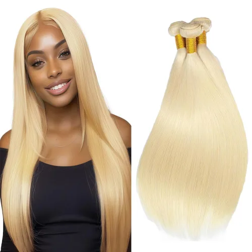Vista 94 de 300g 1B27 Human Hair Bundles Honey Blonde Bundles Human Hair 10A Brazilian Virgin Remy Hair Extensions 8 10 12 Inch