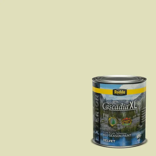 Vista 97 de Rodda Paint CASCADIA XL - Pintura satinada e imprimación para exteriores en uno, cuarto de galón, Aimee