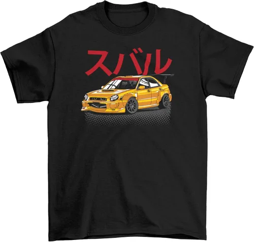Vista 26 de Subie Generation Cars - Camiseta de manga corta para adultos, mecánico japonés de carreras, regalo para amantes de los automóviles, entusiastas