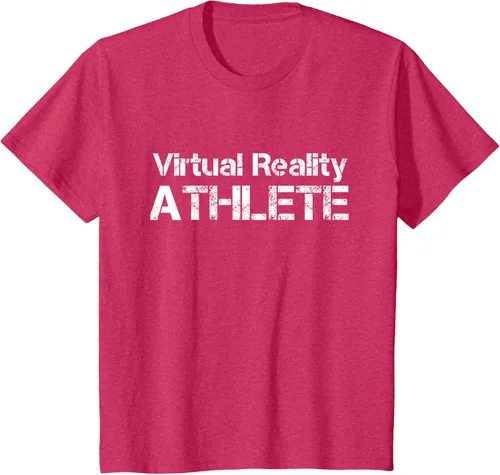 Vista 49 de Virtual Reality ATHLETE for VR Gamers Camiseta, Negro, S