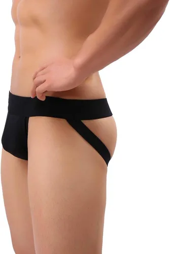 Vista 4 de Jockstrap - Bolsa de malla para hombre, ropa interior atlética para hombres