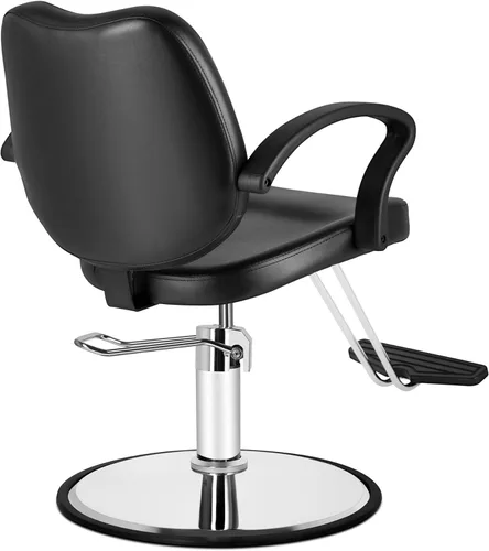 Vista 4 de Silla de peluquería silla de salón para estilista hidráulica silla de peluquería silla de peluquería estilo clásico