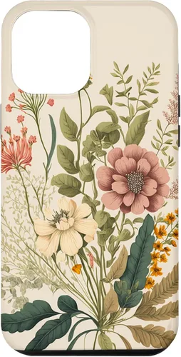 Vista 25 de Funda para iPhone 11 con diseño floral botánico vintage