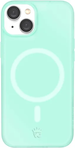 Vista 83 de VELVET CAVIAR Funda compatible con MagSafe para iPhone 15, probada en caídas de 10 pies, estampado de leopardo y amatista morada