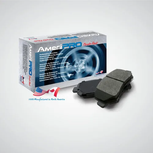 Vista 7 de AmeriPro - Pastillas de freno de disco delanteras y traseras para Camaro 16-20 SS 6.2L
