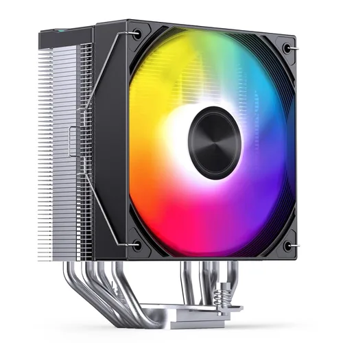 Vista 4 de Jonsbo CA40 Enfriador de CPU negro, serie ARGB Mute de refrigeración por aire, ventilador de CPU de 157 mm de altura, enfriador de aire de CPU
