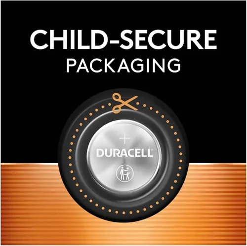 Vista 3 de Duracell Duralock DL 2032 225mAh 3V Batería de litio para moneda [Juego de 6] o se vende como 6/BX