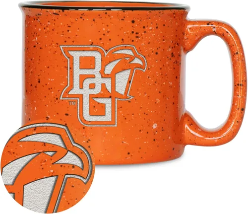 Vista 68 de Rico Industries NCAA Speckle 12oz Laser Engraved Campfire Mug