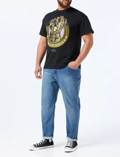 Vista 2 de Marvel Avengers Infinity War Thanos Gauntlet Men's Adults T-Shirt Top
