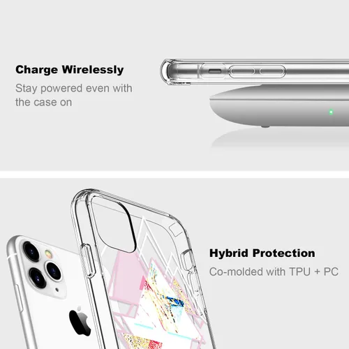 Vista 3 de ICEDIO - Carcasa para iPhone 11 5.8", 6.1", 6.5