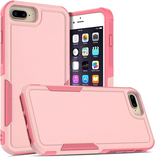 Vista 37 de Funda protectora para iPhone 8 Plus, iPhone 7 Plus de 5.5 pulgadas, a prueba de golpes, resistente y duradera, color verde